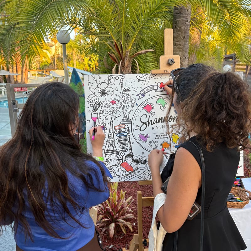 Collaborative canvas — Shannon Paints