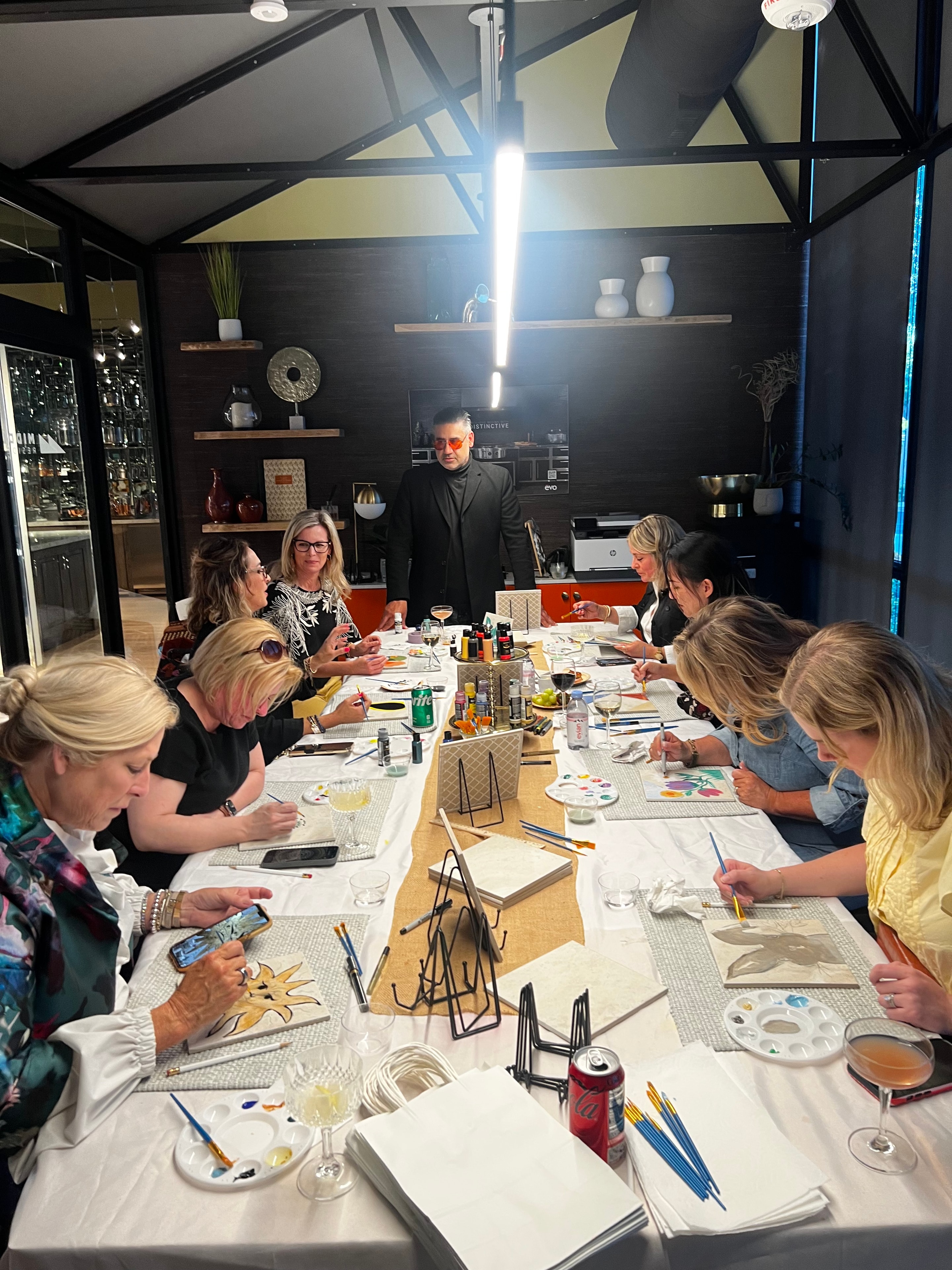 Live art event — Shannon Paints