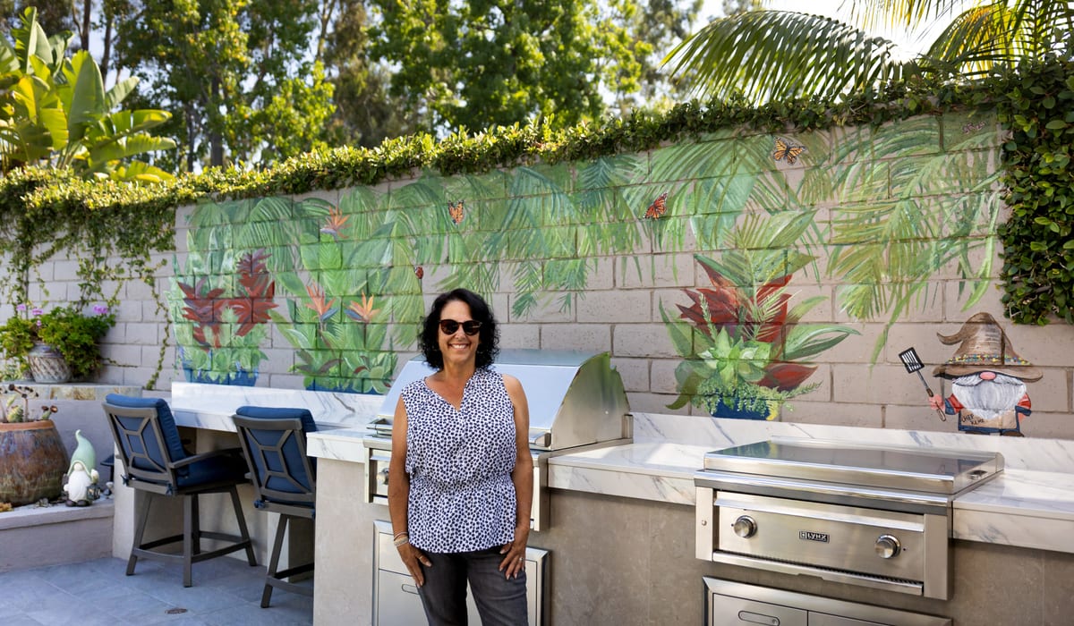 Mural installation by Shannon Paints